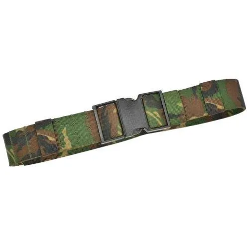 Protection thermique Ceinture tactique originale des troupes de campagne de l'armée néerlandaise en sangle militaire Woodl...