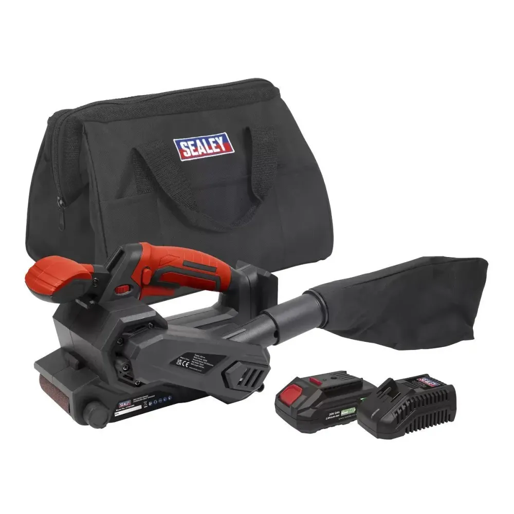 Sealey CP20VBSKIT1 Portable Belt Sander Kit 20V/2Ah