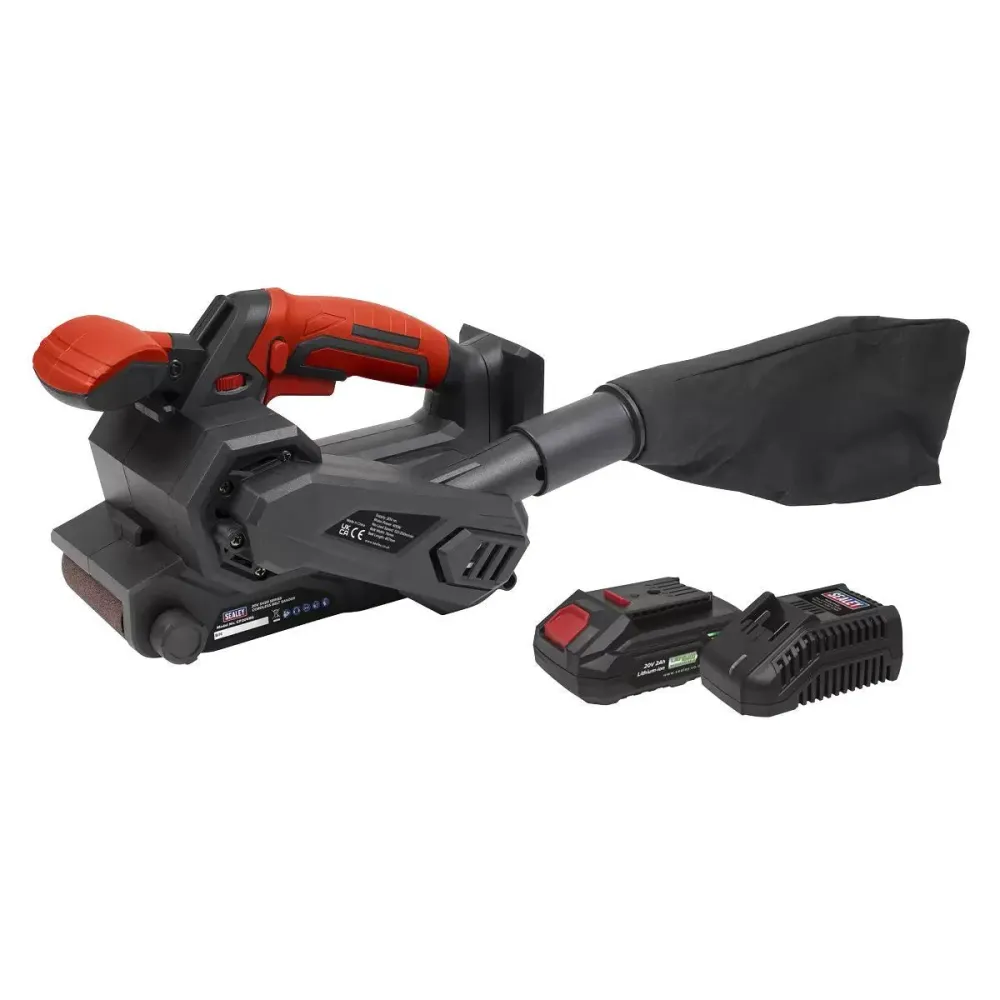 Sealey CP20VBSKIT1 Portable Belt Sander Kit 20V/2Ah