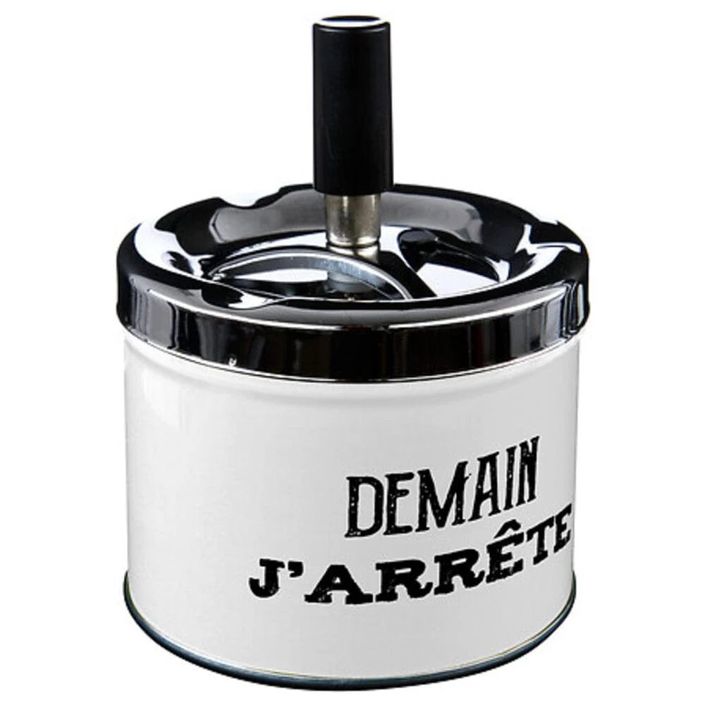 Porte-cigarettes Cendrier en métal – Qualité & Prix chez Alpha55 – Accessoire indispensable au quotidien – format compact