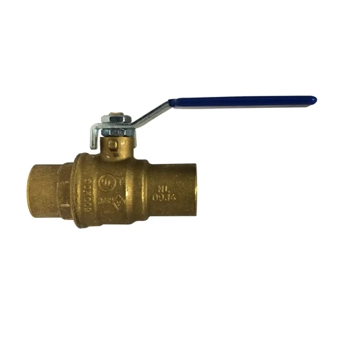 1-1/4" Nominal Zéro plomb Cxc Full Port Ball Valve Threaded and Sweat 940215LF
