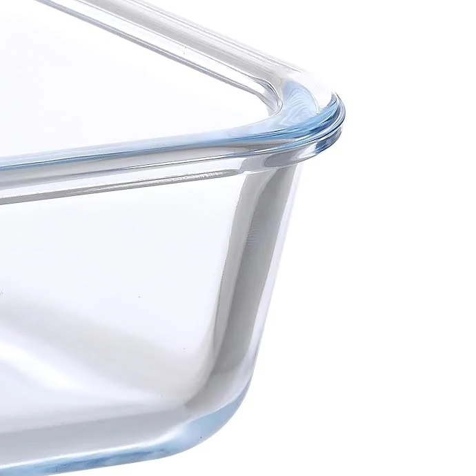 CH 640ml Glass Lunch Box Diaphane