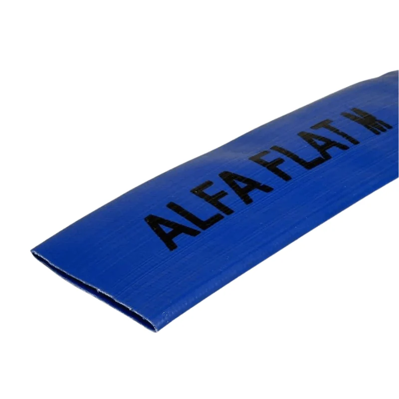 Alfaflex Alfaflat M - Tuyau plat d’évacuation - 25 m - 2" - 50 mm