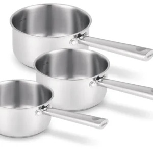 Beka Steelpannenset Cicla - RVS ø 16, 18 & 20 cm - geschikt voor alle warmtebronnen