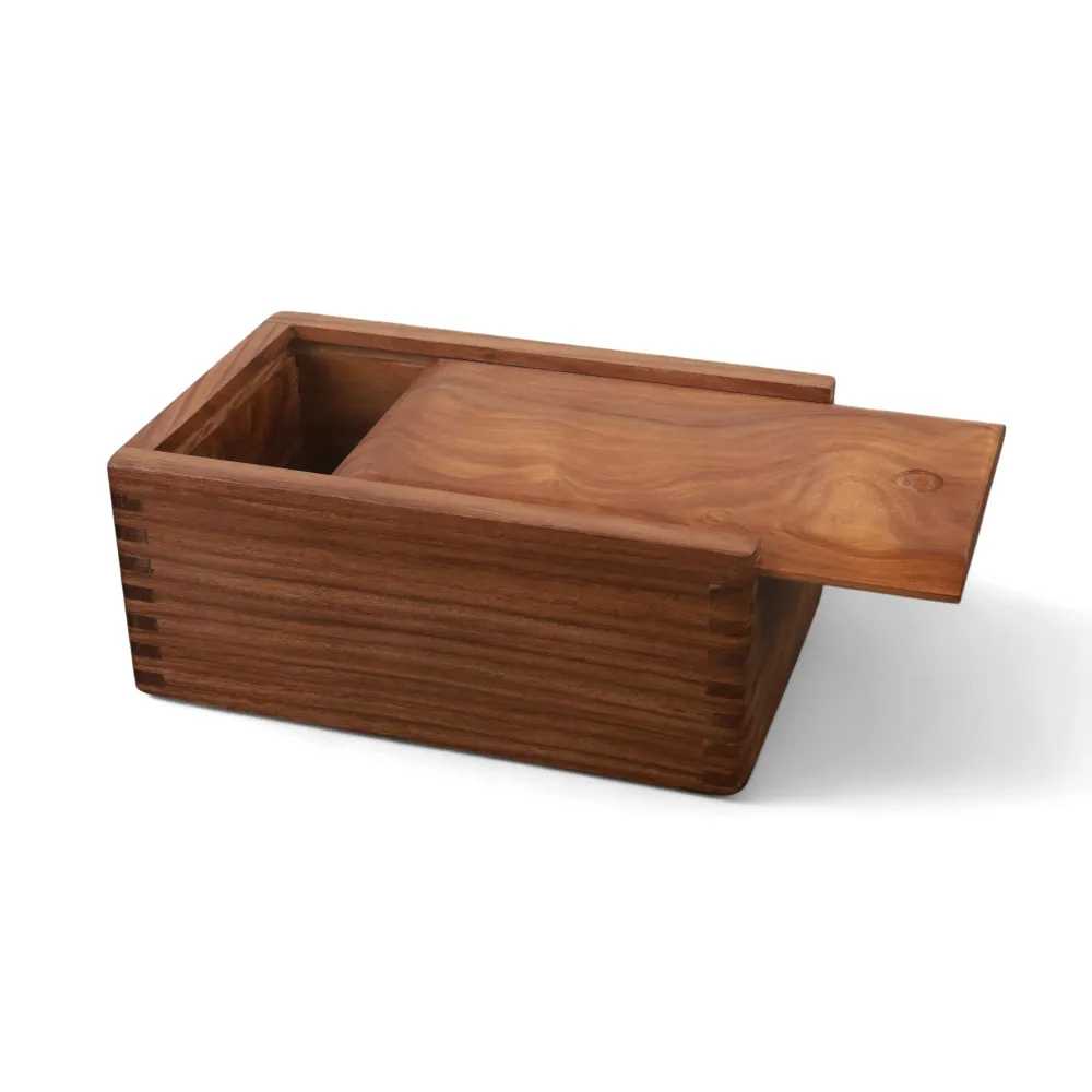 Boîte de rangement pour pièces d'échecs en bois de rose doré Pour jeu d'échecs de 3 à 4 pouces - Déstockage - Livraison en...