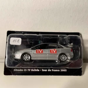 Citroën C5 grise TV Hebdo du tour de France de 2005