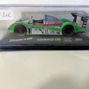 Courage C60 verte et grise numéro 17 - 24 heures du Mans de 2002
