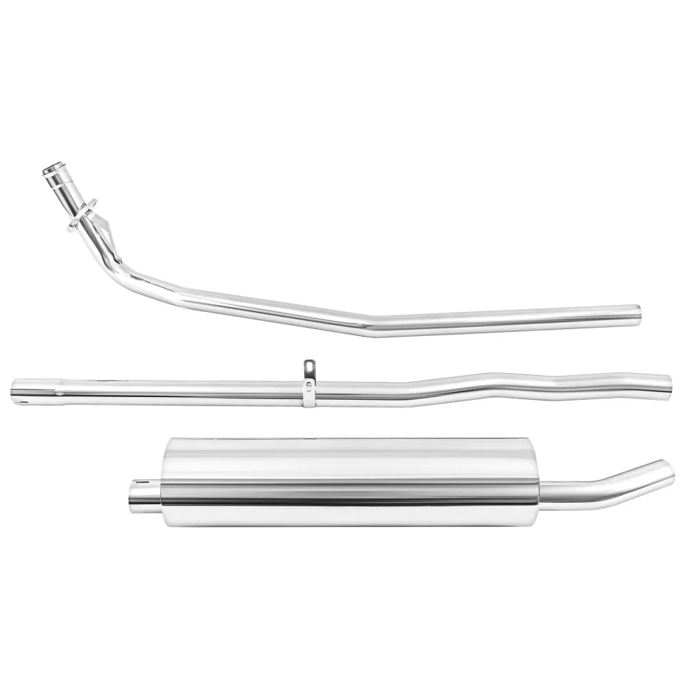 EXHAUST SYSTEM, TOURIST TROPHY, STAINLESS MÉTAL, MGA