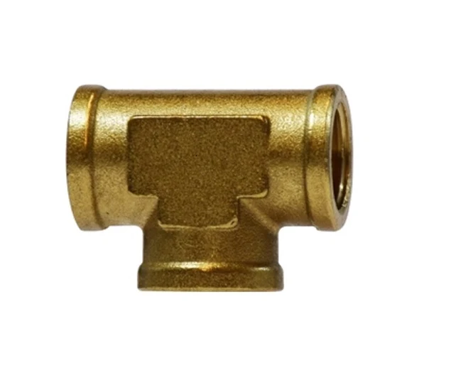 1/8" FIP Union Forged Tee Laiton Fittings Pipe 28032