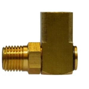 1/4" FPT X MPT Swivel 90 Degree Street Elbow Brass Fitting Pipe 28430