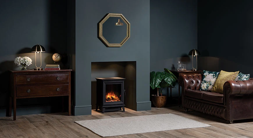 GAZCO - Chesterfield 5 elektrische haard - foyer électrique 605-850