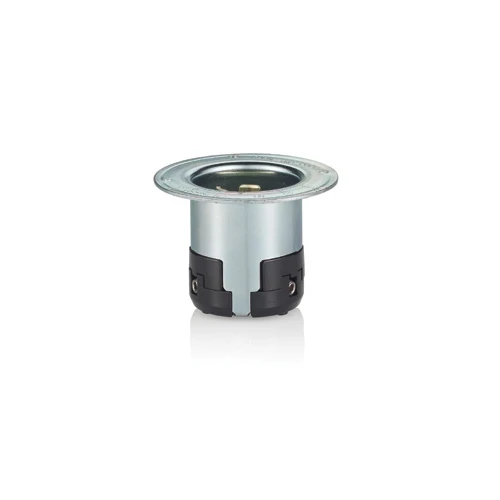 Leviton 50A 250V Locking Flanged Inlet Noir jais & White CS8275