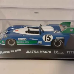 Matra MS670 bleue et blanche numéro 15 (24 heures du Mans de 1972)