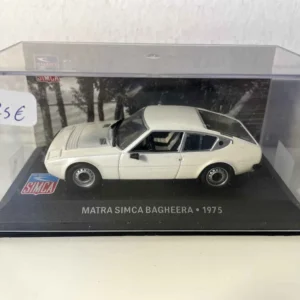 Matra Simca Bagheera blanche (blanc cassé) de 1975