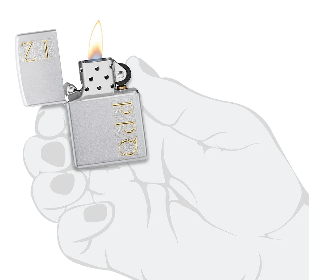 Motif Monogramme Zippo