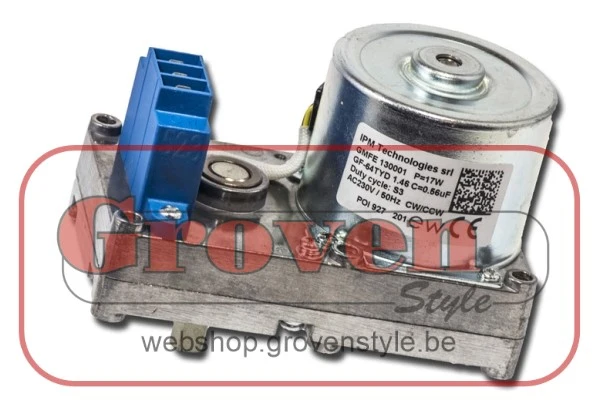 PALAZZETTI reductiemotor zonder steun 1 RPM 895750520 motorréducteur sans support 1 RPM