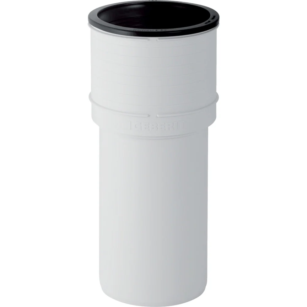 Raccordo Diritto Geberit Silent-Pp Per Wc Bianco - Ø 110 Mm