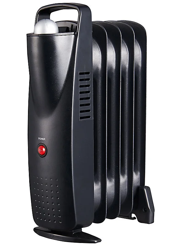 Radiateur compact bain d'huile CYPA-5 500W noir