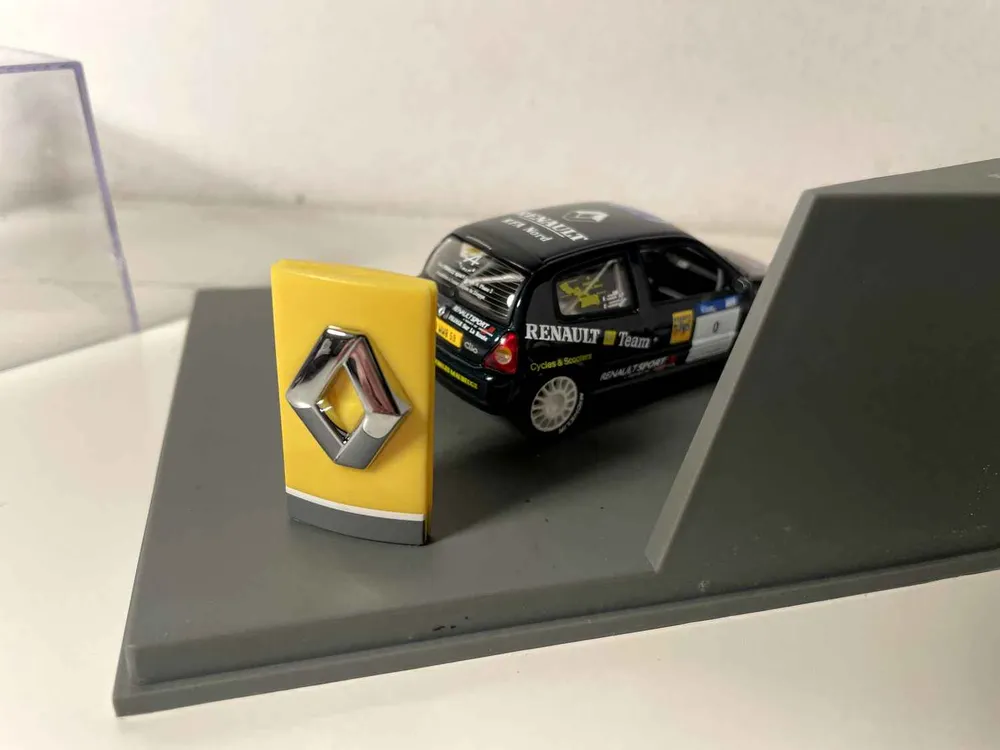 Renault Sport Clio Gr.N. verte foncée rallye Charlemagne de 2002 (coffret boite rectangle) - Tout usage Hobbies