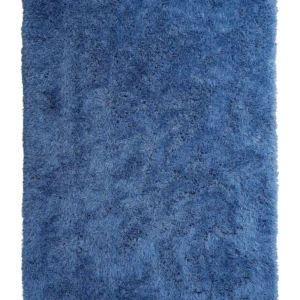 Shaggy Area Rug 160 x 230 cm Blue CIDE