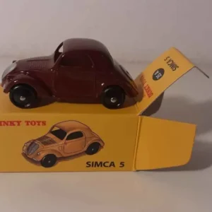Simca 5 marron Dinky-Toys (Edition Atlas)
