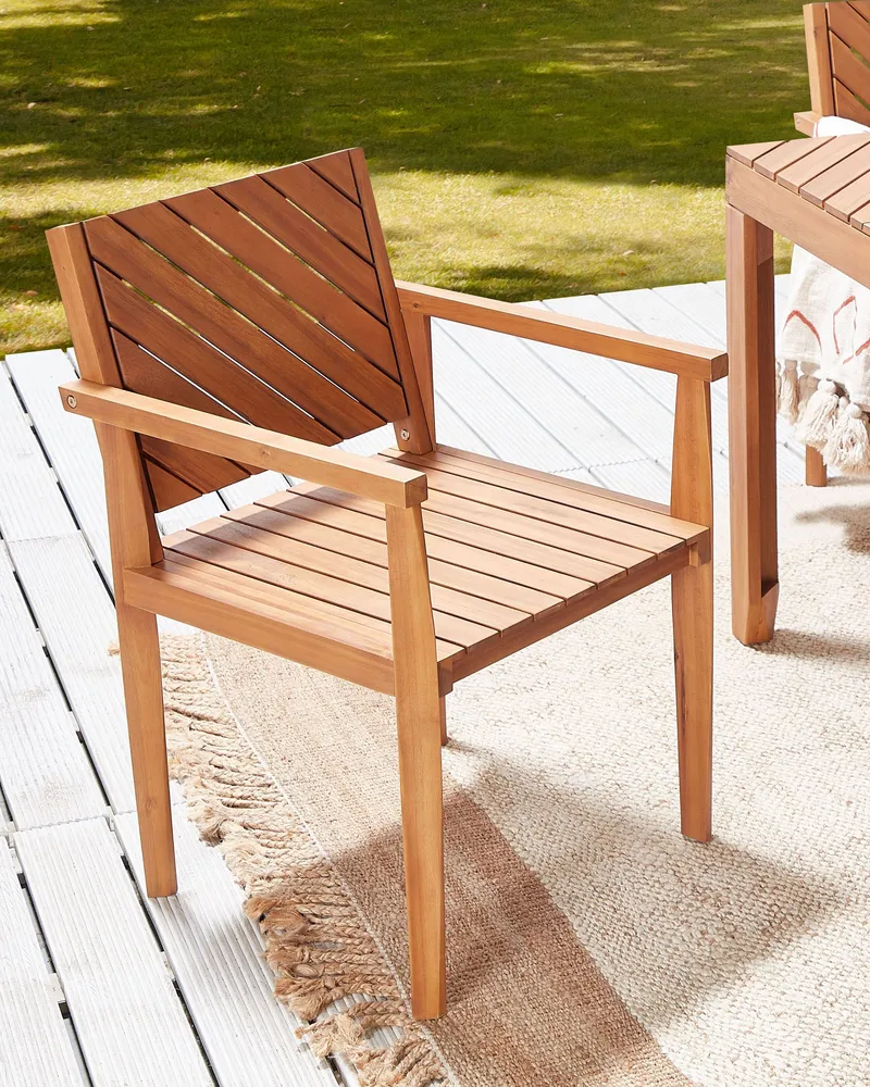 Tuinstoel BARATTI Acaciahout Lichte houtkleur