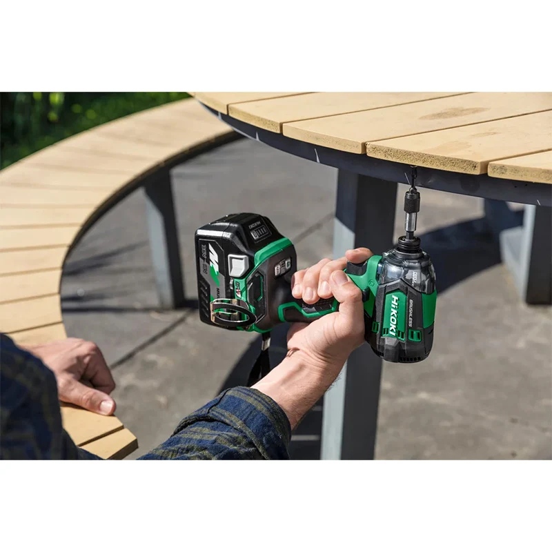Visseuse à choc compacte 210 Nm 18 V Brushless IP56 HIKOKI WH18DCW2Z avec Hitcase II conçu seul)