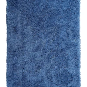 Vloerkleed tissu synthétique blauw 160 x 230 cm CIDE