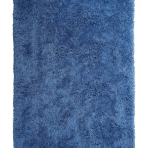 Vloerkleed tissu synthétique blauw 200 x 300 cm CIDE