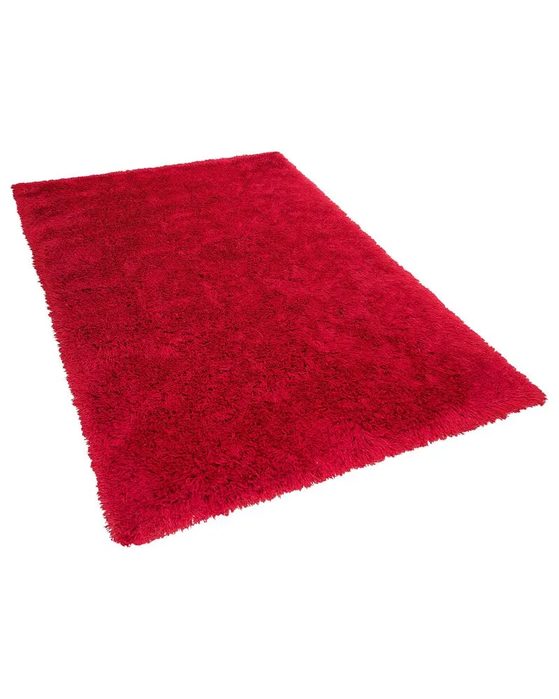 Vloerkleed tissu synthétique rood 200 x 300 cm CIDE