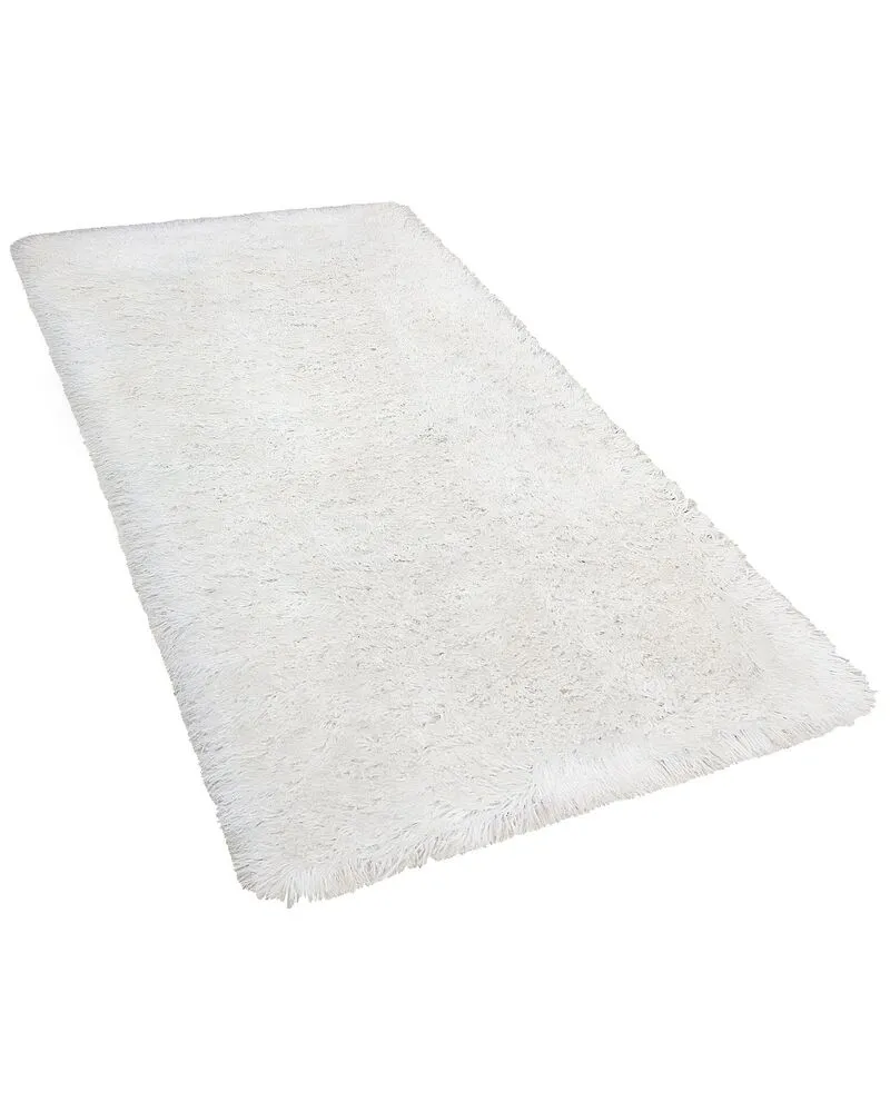 Vloerkleed tissu synthétique wit 80 x 150 cm CIDE