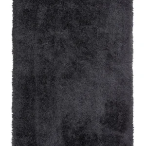 Vloerkleed tissu synthétique zwart 200 x 300 cm CIDE