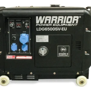Warrior 5500W Discret Diesel Generator 1-phase ATS