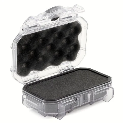 Waterproof Compact Carry Foam Insert Nano Case Clear And Standard Latches Electronic Racks And Boxes Enclosure SE52F,CL