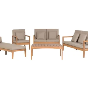 Zitgroep PATAJA FSC® gecertificeerd acaciahout Lichte houtkleur