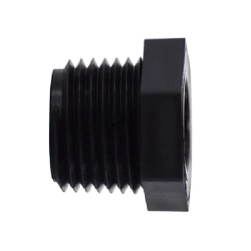 1-1/2" X 1/2" Polypropylene Hex Bushing Pipe Plastique dur Fittings 28814P