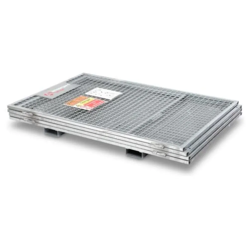 Armorgard TC1.2 Collapsible Gas Cage 1305mm x 1240mm x 1795mm Professionnel Secure Storage Gas Cylinders