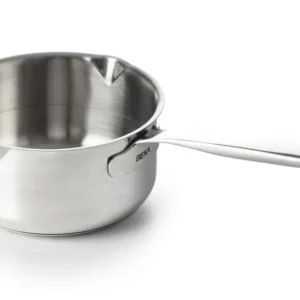 Beka Steelpan Maestro RVS met 2 giettuiten ø 14 cm / 1 liter - geschikt voor alle warmtebronnen