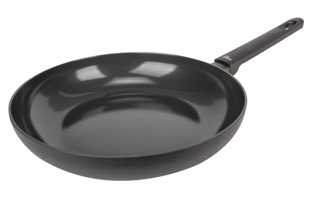 Cookinglife Koekenpan Noir jais Cera - ø 28 cm - keramische anti-aanbaklaag - geschikt voor alle warmtebronnen