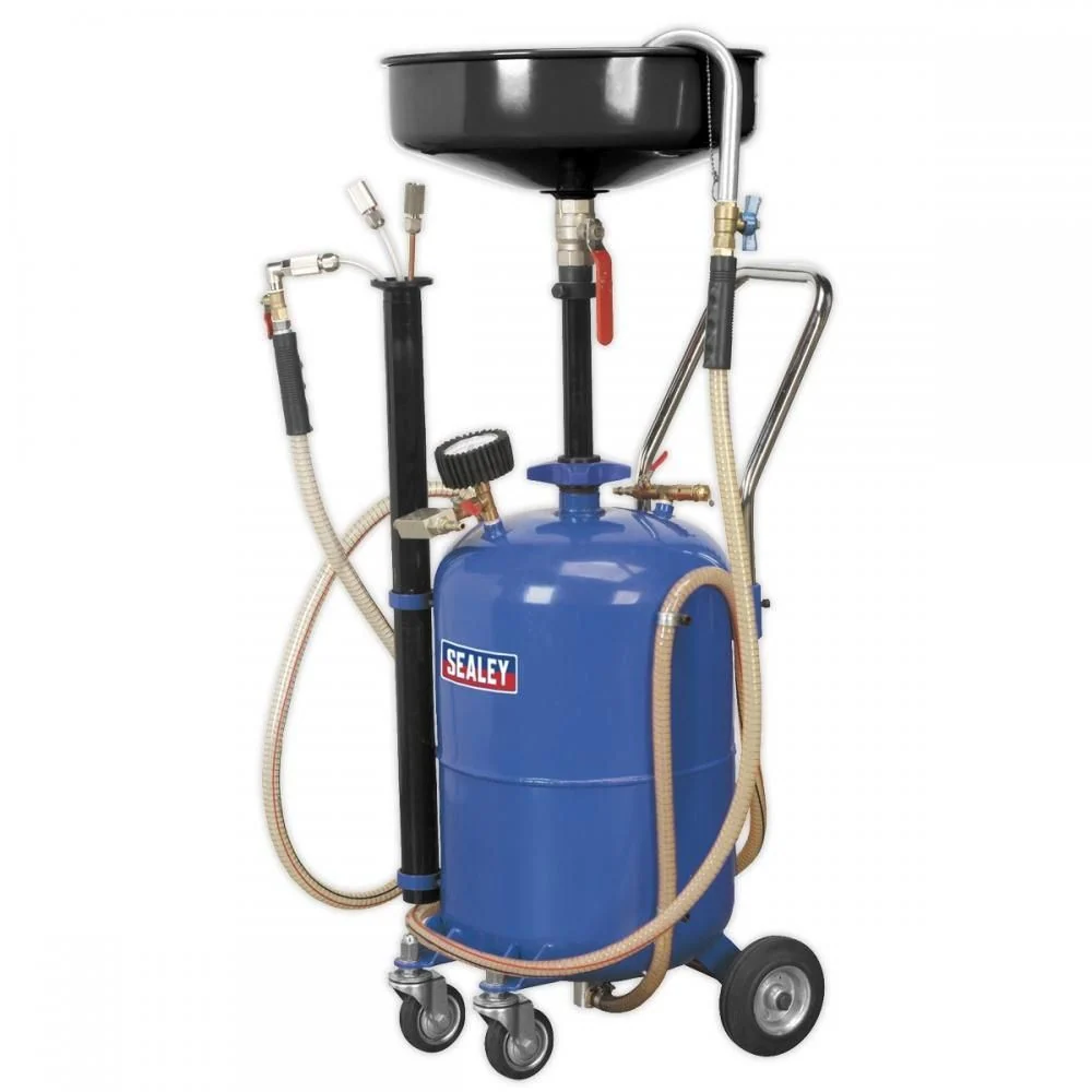 Sealey AK456DX 35L Air Discharge Mobile Oil Drainer Probes