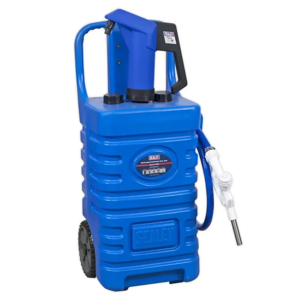 Sealey DT55BCOMBO1 Mobile Dispensing Tank 55ltr AdBlue Pump
