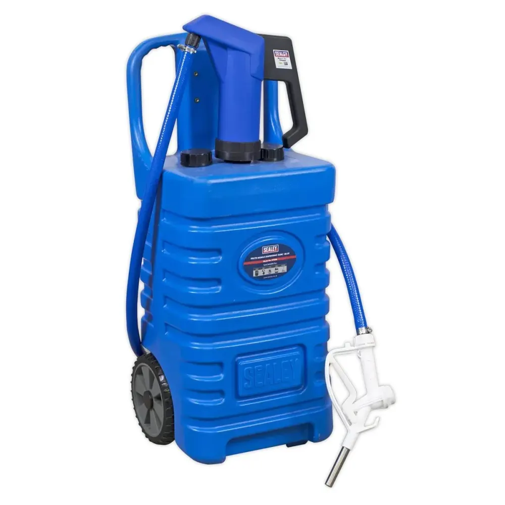 Sealey DT55BCOMBO1 Mobile Dispensing Tank 55ltr AdBlue Pump