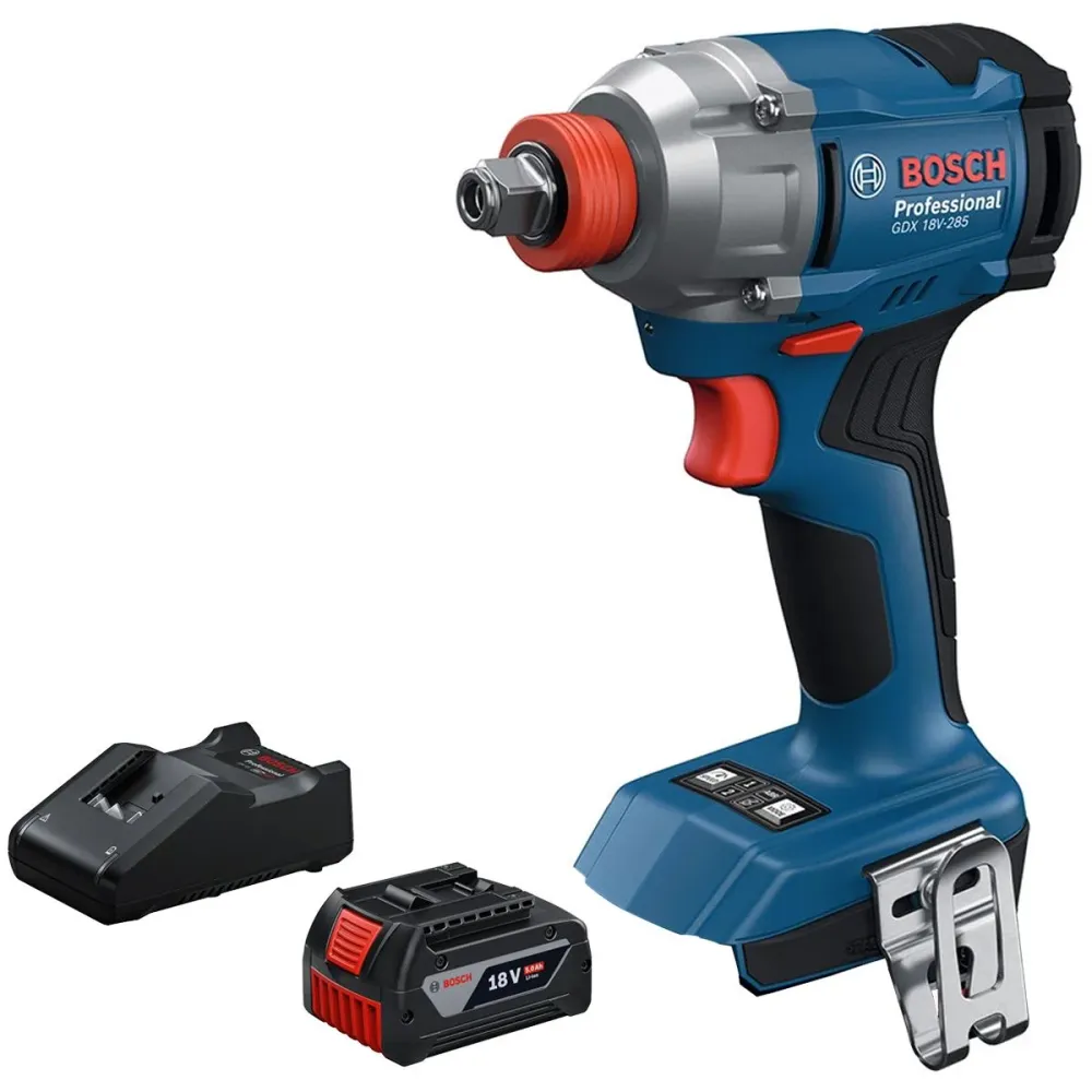 Bosch GDX 18V-285 18V Brushless Impact Driver/Wrench 1 x 5.0Ah Battery & Charger