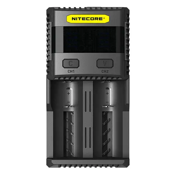 CHARGEUR VIF DE BATTERIE NITECORE SC2 POUR TOUS LES TYPES DE BATTER