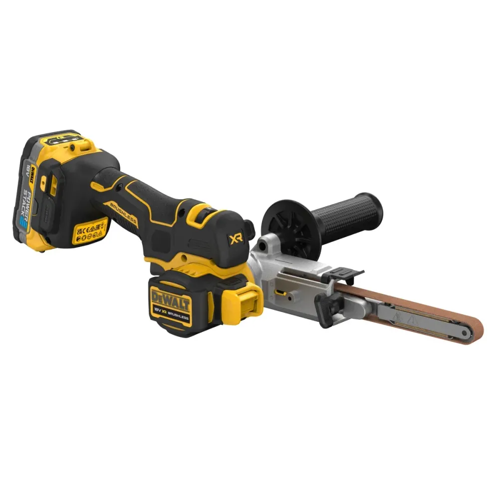 DeWalt DCM200E2T 18V Autonome Brushless Band File 2 x 1.7Ah POWERSTACK Batteries Charger & Case