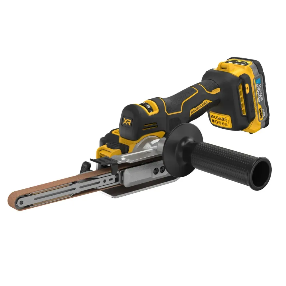 DeWalt DCM200E2T 18V Autonome Brushless Band File 2 x 1.7Ah POWERSTACK Batteries Charger & Case