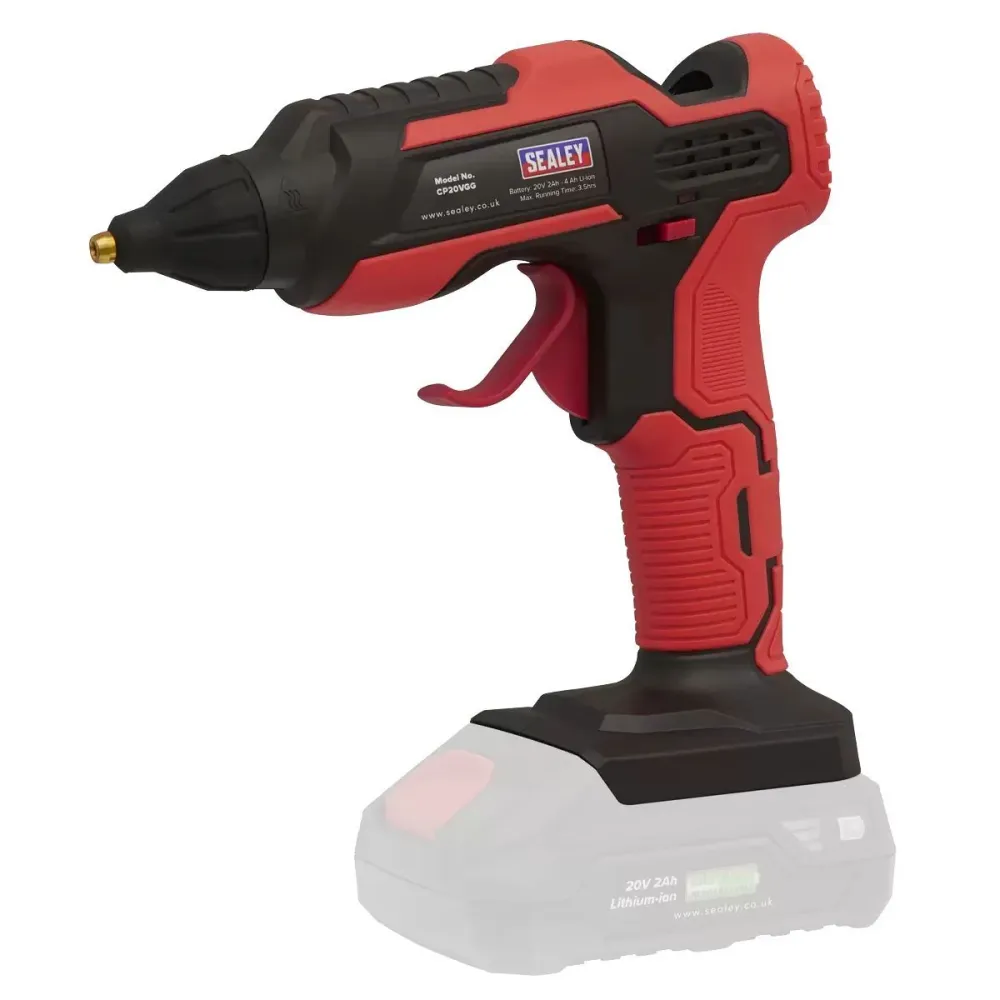 Haute Performance Sealey CP20VGGKIT1 20V Glue Gun Kit Battery & Charger