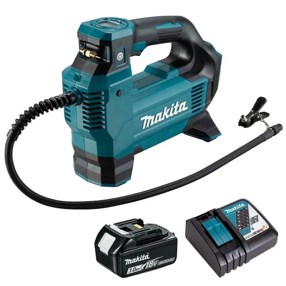 Makita DMP181Z 18V LXT Inflator Pump 1 x 3.0Ah Battery & Charger