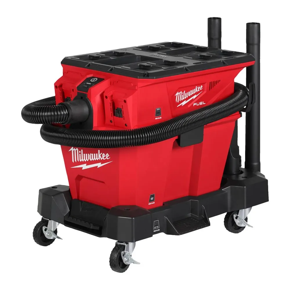 Milwaukee M18F2VC23LG2-0 36V Brushless Wet & Dry Vacuum Cleaner 2 x 8.0Ah Battery & Charger