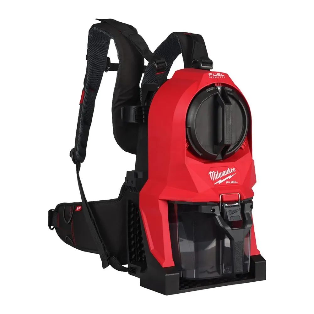 Milwaukee M18FBPV2-0 18V M18 Brushless Backpack Vacuum 1 x 8.0Ah Battery & Charger